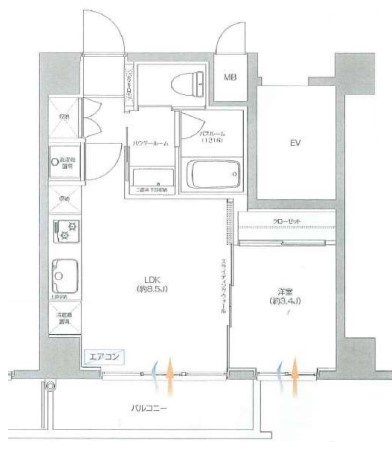 LEXIAの間取り