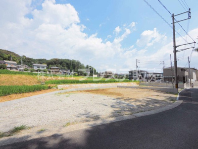 【その他】 | 生駒市有里町の新築一戸建 全２区画 | 現地写真（建物の建築工事を開始する前に撮影したものです）※現地に係員は常駐しておりません。
