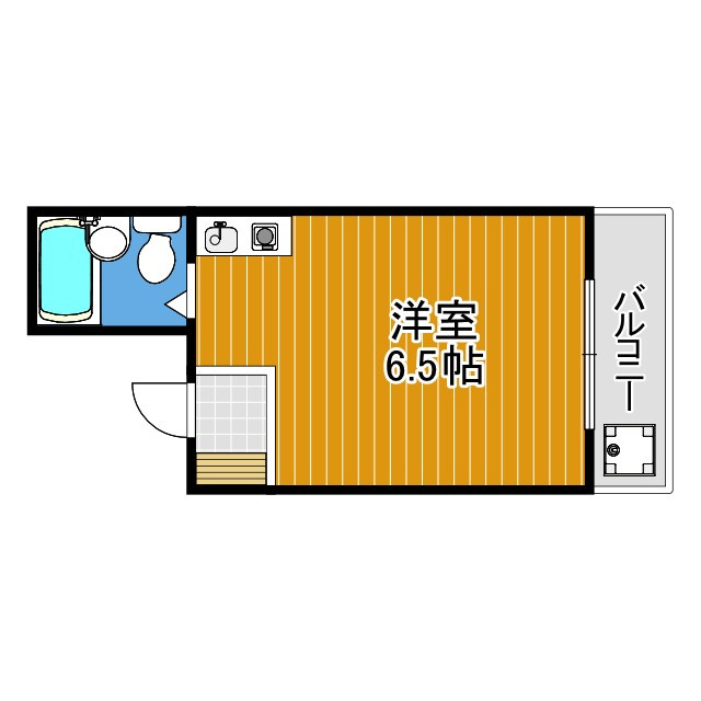 喜志マンションの間取り