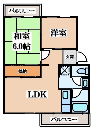 【間取り】 | 星田団地