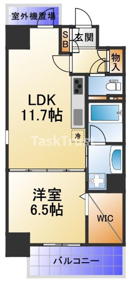 【間取り】 | レジデンス西梅田