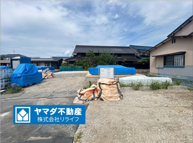 リナージュ　一宮市木曽川町黒田01期　全7区画分譲の外観|「現地（2026年7月30日）撮影」　
■外観写真　
■ヤマダ不動産　株式会社リライフ　