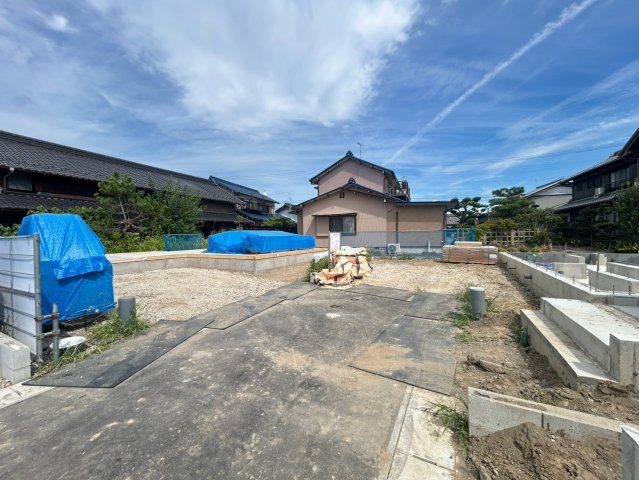 リナージュ　一宮市木曽川町黒田01期　全7区画分譲の外観|「現地（2026年7月30日）撮影」　
■全体写真　
■ヤマダ不動産　株式会社リライフ　