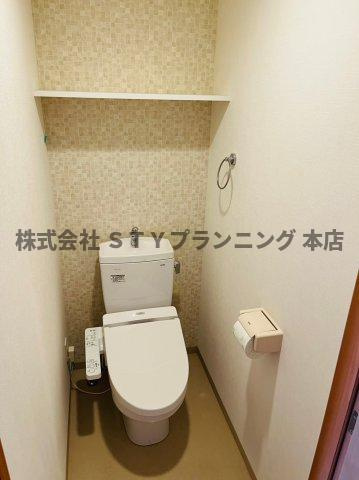 仲介手数料０円！！Pura Vida花の木のトイレ