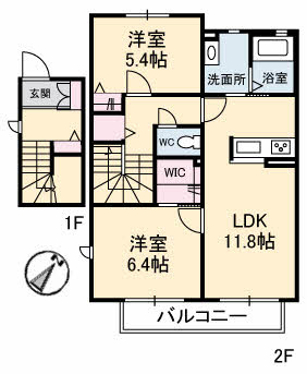 【間取り】 | ビューレイスI