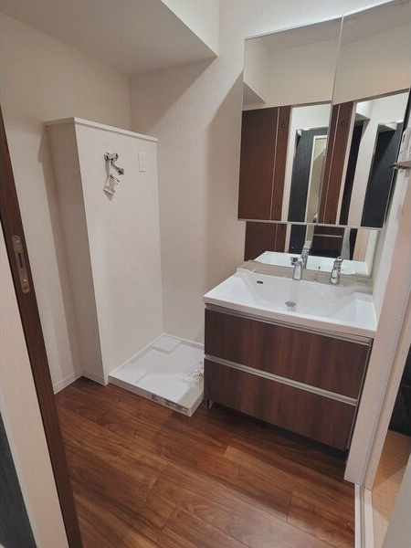 さくらHills NISHIKI Platinum Residenceの洗面所