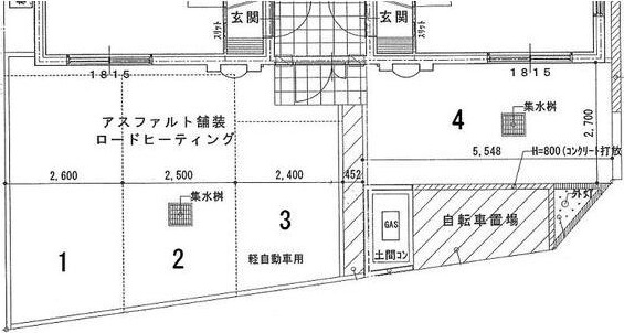 【駐車場】グランメール麻生南公園 