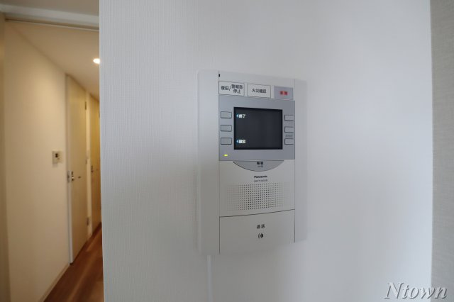 【セキュリティ】 | メイクスデザイン名駅南 | モニター付きインターホンです