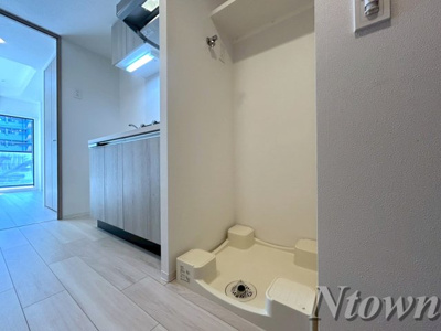 【設備】 | メイクス名駅南Ⅱ | 洗濯機置き場です