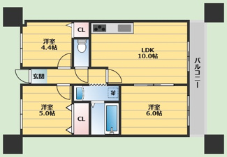 【間取り】 | ライフイン水月