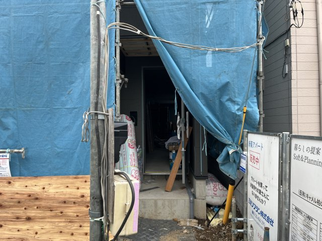 (仮称)キャメル柏の葉キャンパス8のエントランス