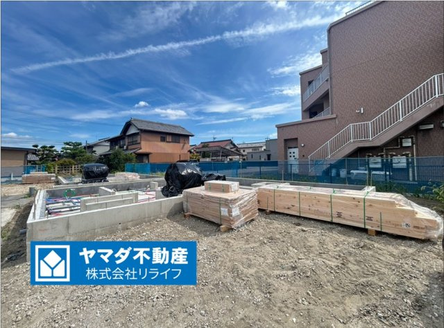 リナージュ　一宮市木曽川町黒田01期　全7区画分譲の外観|「現地（2026年7月30日）撮影」　
■外観写真　
■ヤマダ不動産　株式会社リライフ　