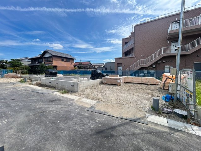 リナージュ　一宮市木曽川町黒田01期　全7区画分譲の外観|「現地（2026年7月30日）撮影」　
■全体写真　
■ヤマダ不動産　株式会社リライフ　
