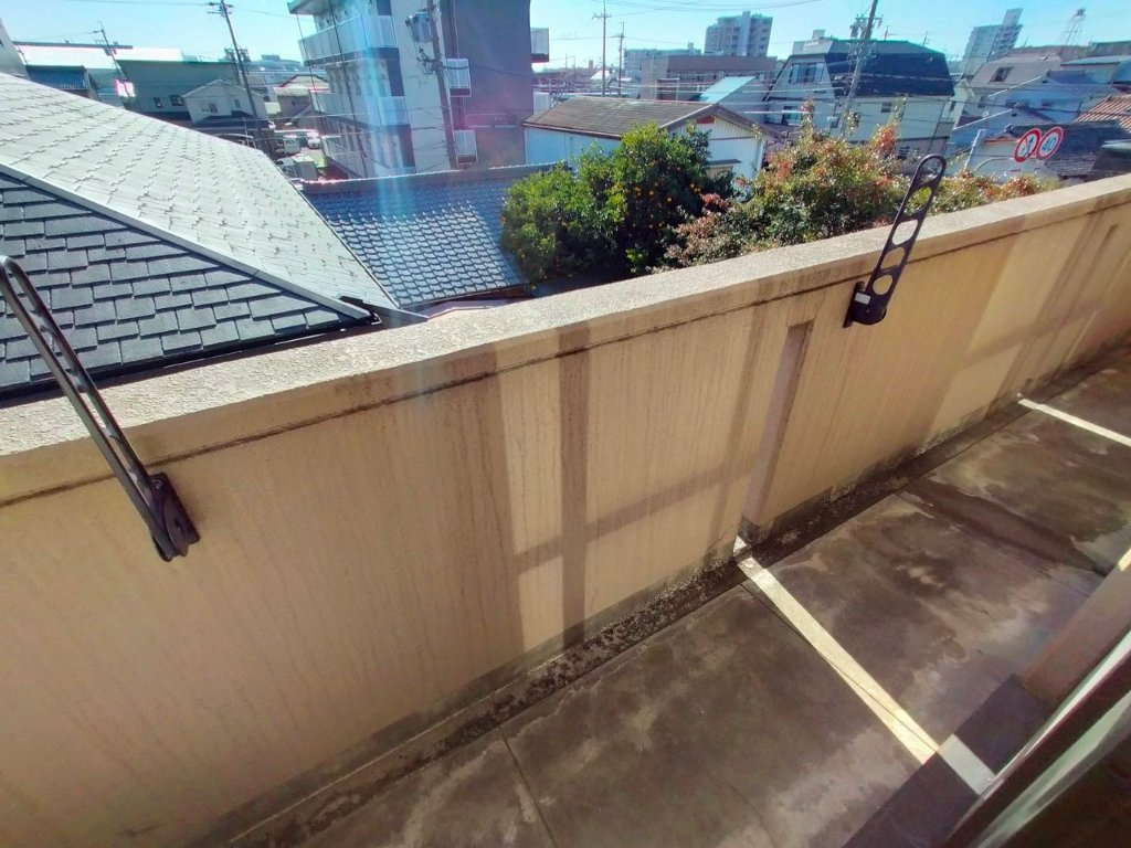 エクセルフルールのバルコニー