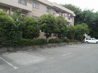 ハピネスＢの駐車場|駐車場です