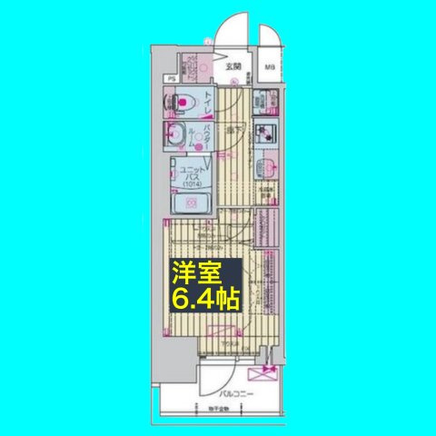 プレサンス上前津ディアシスの間取り