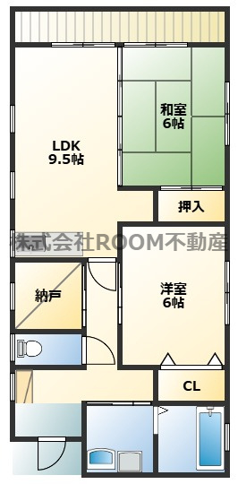 児玉貸家の間取り