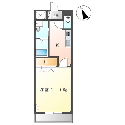 イーストパレス壱番館の間取り