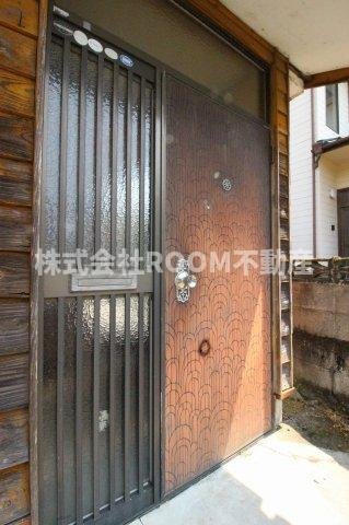 福田貸家の玄関|玄関です