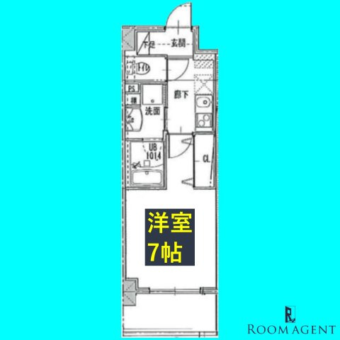 ジュール亀島の間取り