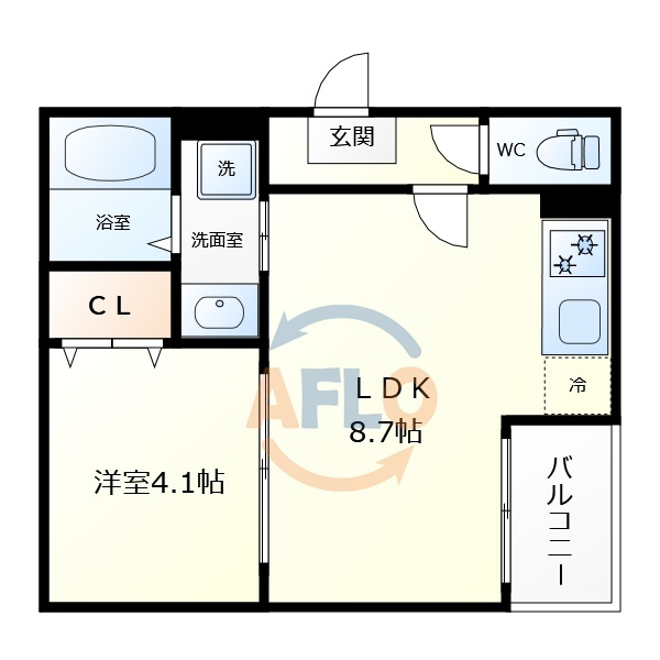 ハーモニーテラス小路東Ⅶの間取り|ハーモニーテラス小路東Ⅶ　間取り