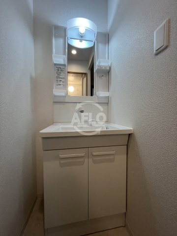 ソリティア桃谷の独立洗面台|ソリティア桃谷　独立洗面台