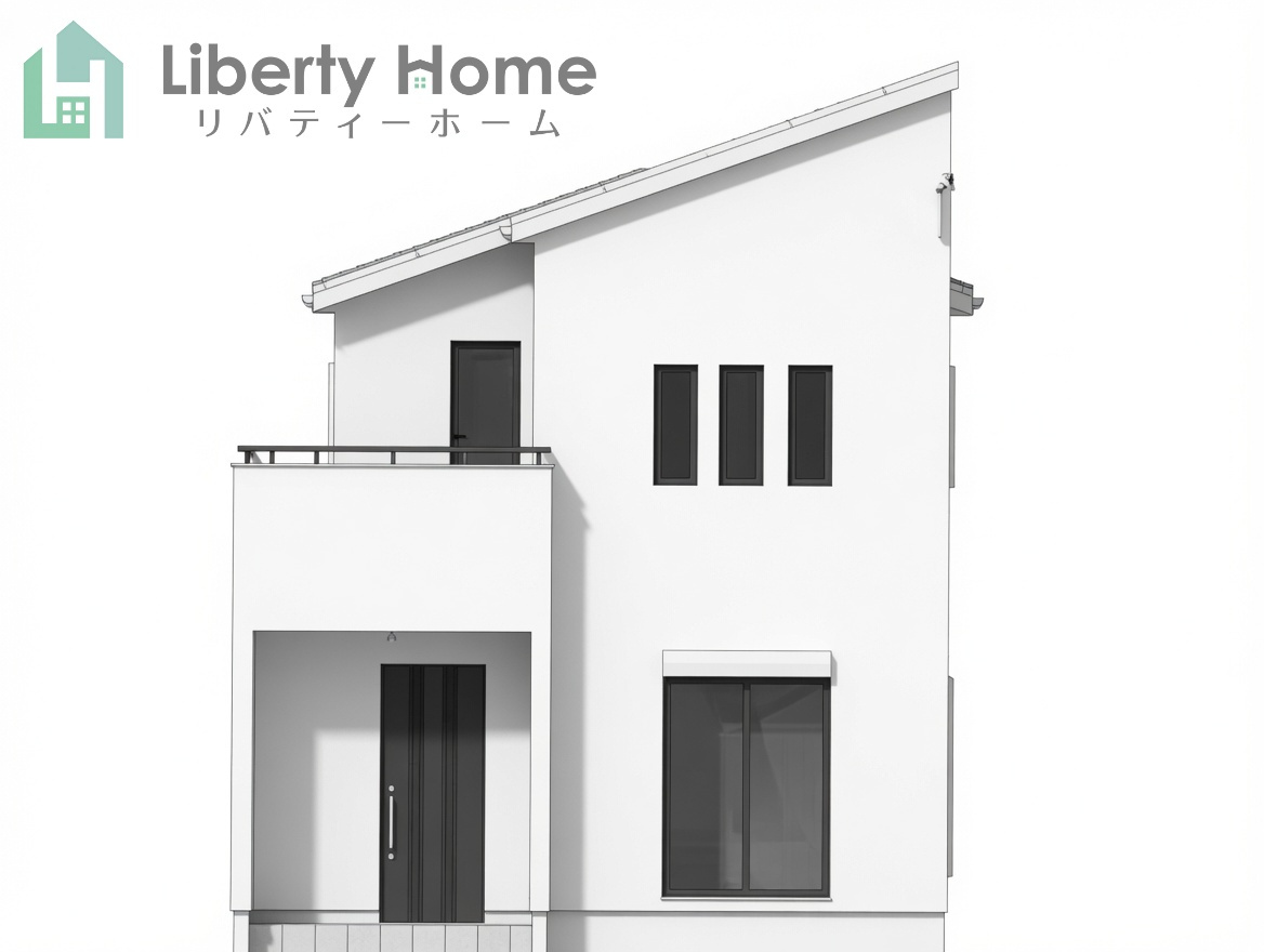 水戸市白梅3期　新築戸建　1号棟