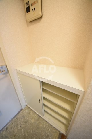 ルプリーズ天王寺　味原小学校区の収納|ルプリーズ天王寺　シューズボックス