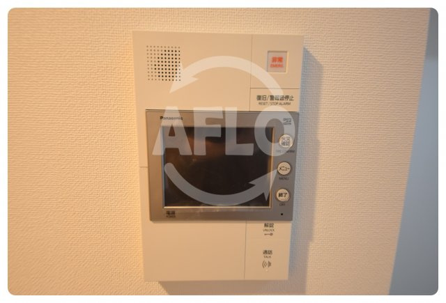 エスリード大阪上本町グリーズのセキュリティ|エスリード大阪上本町グリース　TVモニター付きインターホン