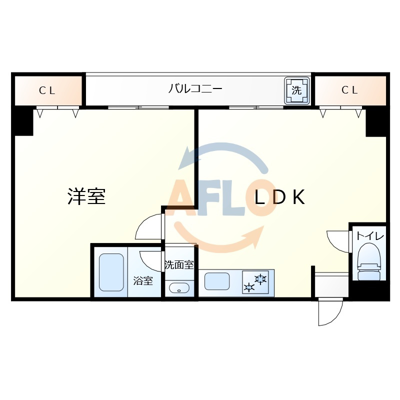 エムプリス上町　五条小学校区の間取り|エムプリス上町　間取り