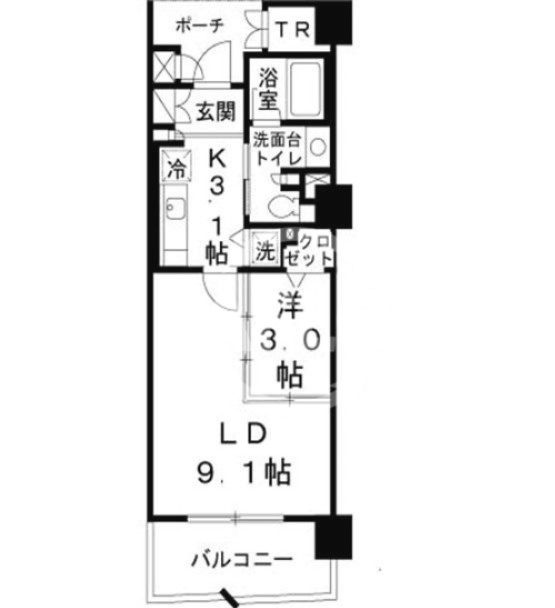 ロイヤルパークス桃坂　桃陽小学校区の間取り|ロイヤルパークス桃坂　間取り