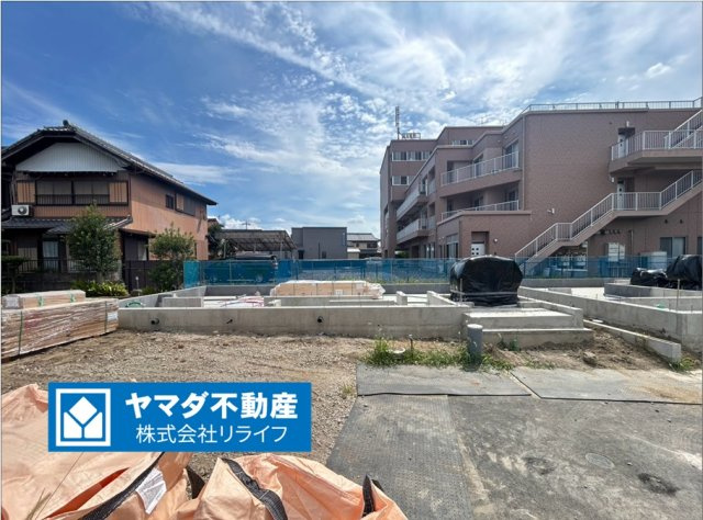 リナージュ　一宮市木曽川町黒田01期　全7区画分譲の外観|「現地（2026年8月22日）撮影」　
■外観写真　
■ヤマダ不動産　株式会社リライフ　