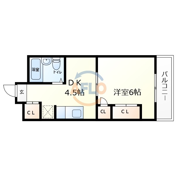 メゾンハ―ミティジの間取り|メゾンハーミティジ　間取り