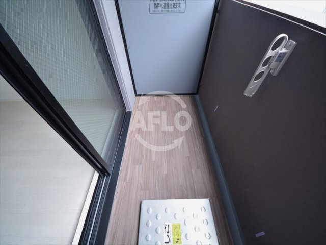 S-RESIDENCE緑橋駅前のバルコニー|S-RESIDENCE緑橋駅前　バルコニー