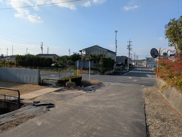 【トーヨーホーム売主/売土地】三好町井ノ花Ⅱの前面道路含む現地写真