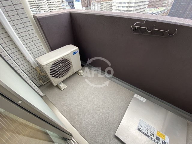 レオンコンフォート上本町のバルコニー|レオンコンフォート上本町　バルコニー