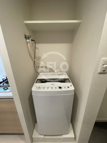 プレサンス上町台夕陽丘の設備|プレサンス上町台夕陽丘　洗濯機