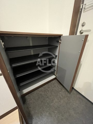 アールグレイコート桃谷の収納|アールグレイコート桃谷　シューズBOX