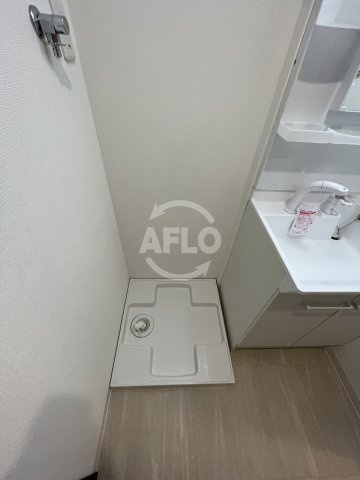 アールグレイコート桃谷の洗面所|アールグレイコート桃谷　洗面脱衣所