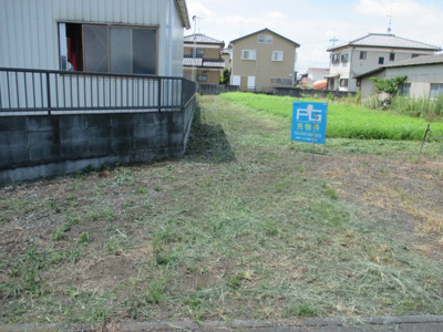 【外観】 | 深谷市曲田　450万　土地