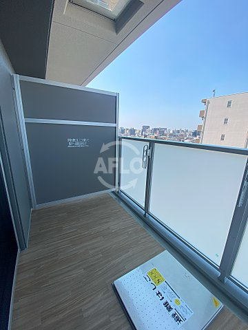 スワンズシティ大阪エスクレアのバルコニー|スワンズシティ大阪エスクレア　バルコニー