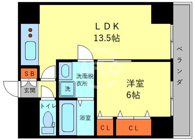 グランデージ新深江の間取り|グランテージ新深江　間取り