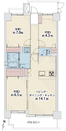 ファミール荻窪の間取り