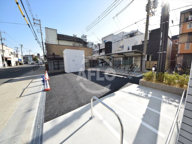 グランデュール鶴橋のその他共用部分|グランデュール鶴橋　駐輪場
