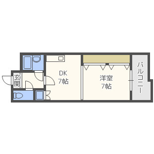 エイチ・ツー・オー今川の間取り