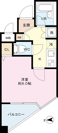 【間取り】 | パレステュディオ立教通り