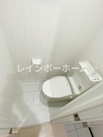 松戸市小金きよしケ丘１丁目のアパートのトイレ
