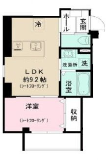 錦邸南麻布の間取り|間取りです。