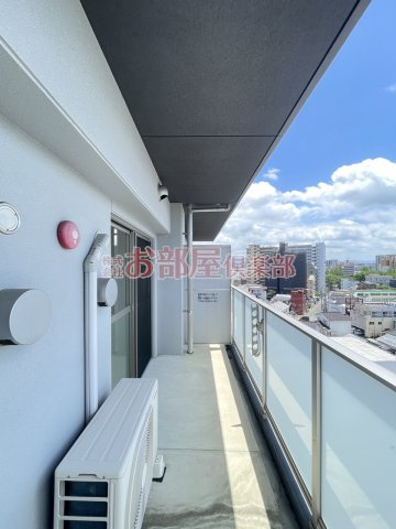 カサグランデ本町のバルコニー|広々としたバルコニーです
