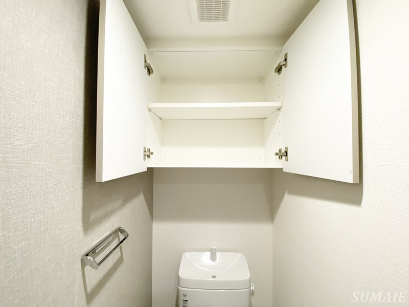 ＨＦ西巣鴨レジデンス の収納|トイレ上部の収納です☆